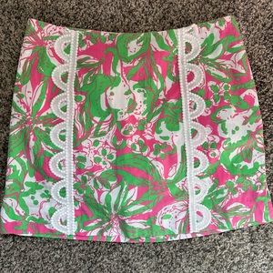 Lilly Pulitzer Marigold Skort Hottie Pink Forgot my Trunks